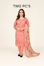 3-Piece Unstitched Embroidered Suit – Premium Indian Craftsmanship - Image 2