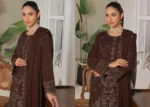 Royal Plum Majesty // Bin Hammeed Luxury Chiffon – RAY-1505 (Unstiched)